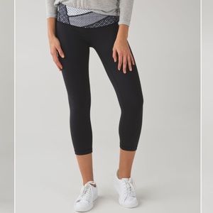 Lululemon Wunder Under Crop III Leggings Full-On Luon